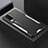 Coque Luxe Aluminum Metal Housse et Bumper Silicone Etui PB1 pour Vivo Y71t 5G Argent