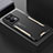 Coque Luxe Aluminum Metal Housse et Bumper Silicone Etui PB1 pour Xiaomi Redmi Note 13 5G Or