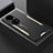 Coque Luxe Aluminum Metal Housse et Bumper Silicone Etui PB2 pour Huawei P50e Or