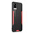 Coque Luxe Aluminum Metal Housse et Bumper Silicone Etui PB2 pour Vivo V20 Rouge