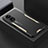 Coque Luxe Aluminum Metal Housse et Bumper Silicone Etui pour Oppo F23 5G Or