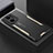 Coque Luxe Aluminum Metal Housse et Bumper Silicone Etui pour Oppo Find X5 Pro 5G Or