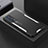 Coque Luxe Aluminum Metal Housse et Bumper Silicone Etui pour Oppo Reno6 Pro+ Plus 5G Argent