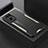 Coque Luxe Aluminum Metal Housse et Bumper Silicone Etui pour Oppo Reno7 Pro 5G Or