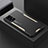 Coque Luxe Aluminum Metal Housse et Bumper Silicone Etui pour Samsung Galaxy A52s 5G Or