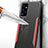 Coque Luxe Aluminum Metal Housse et Bumper Silicone Etui pour Samsung Galaxy A72 5G Petit