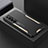 Coque Luxe Aluminum Metal Housse et Bumper Silicone Etui pour Xiaomi Mi 10S 5G Or