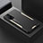 Coque Luxe Aluminum Metal Housse et Bumper Silicone Etui pour Xiaomi Mi 10T 5G Or