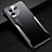 Coque Luxe Aluminum Metal Housse et Bumper Silicone Etui pour Xiaomi Mi 11 Lite 4G Or