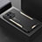 Coque Luxe Aluminum Metal Housse et Bumper Silicone Etui pour Xiaomi Mi 11 Pro 5G Or