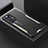 Coque Luxe Aluminum Metal Housse et Bumper Silicone Etui pour Xiaomi Mi 12 Pro 5G Or