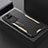 Coque Luxe Aluminum Metal Housse et Bumper Silicone Etui pour Xiaomi Poco F4 5G Or