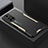 Coque Luxe Aluminum Metal Housse et Bumper Silicone Etui pour Xiaomi Poco M4 Pro 5G Or