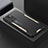 Coque Luxe Aluminum Metal Housse et Bumper Silicone Etui pour Xiaomi Poco X3 GT 5G Or