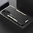 Coque Luxe Aluminum Metal Housse et Bumper Silicone Etui pour Xiaomi Poco X4 NFC Or