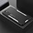 Coque Luxe Aluminum Metal Housse et Bumper Silicone Etui pour Xiaomi Redmi Note 10 5G Argent