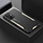 Coque Luxe Aluminum Metal Housse et Bumper Silicone Etui pour Xiaomi Redmi Note 10 Pro 4G Or
