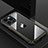 Coque Luxe Aluminum Metal Housse et Bumper Silicone Etui QC1 pour Apple iPhone 14 Pro Noir