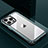 Coque Luxe Aluminum Metal Housse et Bumper Silicone Etui QC1 pour Apple iPhone 14 Pro Petit