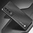 Coque Luxe Aluminum Metal Housse et Bumper Silicone Etui TB1 pour Huawei Honor 80 GT 5G Noir