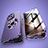 Coque Luxe Aluminum Metal Housse Etui 360 Degres avec Mag-Safe Magnetic Magnetique P01 pour Apple iPhone 13 Pro Max Petit