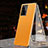 Coque Luxe Aluminum Metal Housse Etui 360 Degres D01 pour Samsung Galaxy S22 Ultra 5G Orange