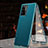 Coque Luxe Aluminum Metal Housse Etui 360 Degres D01 pour Samsung Galaxy S23 Ultra 5G Cyan