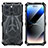 Coque Luxe Aluminum Metal Housse Etui 360 Degres LF2 pour Apple iPhone 14 Pro Noir