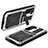 Coque Luxe Aluminum Metal Housse Etui 360 Degres M01 pour Samsung Galaxy S21 5G Argent