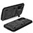 Coque Luxe Aluminum Metal Housse Etui 360 Degres M01 pour Samsung Galaxy S21 Plus 5G Noir