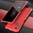 Coque Luxe Aluminum Metal Housse Etui 360 Degres P01 pour Xiaomi Mi 11i 5G (2022) Rouge