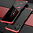 Coque Luxe Aluminum Metal Housse Etui 360 Degres P01 pour Xiaomi Mi 11i 5G Rouge et Noir