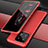 Coque Luxe Aluminum Metal Housse Etui 360 Degres P01 pour Xiaomi Mi 13 Pro 5G Rouge