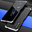 Coque Luxe Aluminum Metal Housse Etui 360 Degres P01 pour Xiaomi Poco X4 NFC Argent et Noir