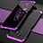 Coque Luxe Aluminum Metal Housse Etui 360 Degres P01 pour Xiaomi Redmi Note 9 5G Violet