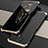 Coque Luxe Aluminum Metal Housse Etui 360 Degres P01 pour Xiaomi Redmi Note 9T 5G Or et Noir
