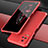 Coque Luxe Aluminum Metal Housse Etui 360 Degres P02 pour Xiaomi Redmi K50 5G Rouge