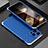 Coque Luxe Aluminum Metal Housse Etui 360 Degres pour Apple iPhone 14 Pro Argent et Bleu