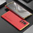 Coque Luxe Aluminum Metal Housse Etui 360 Degres pour Huawei Honor V40 5G Or et Rouge