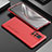 Coque Luxe Aluminum Metal Housse Etui 360 Degres pour Huawei Honor V40 5G Rouge