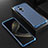 Coque Luxe Aluminum Metal Housse Etui 360 Degres pour Huawei Nova 11 Bleu