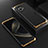 Coque Luxe Aluminum Metal Housse Etui 360 Degres pour Huawei Nova 11 Or et Noir