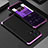 Coque Luxe Aluminum Metal Housse Etui 360 Degres pour Oppo Reno7 Pro 5G Violet