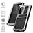 Coque Luxe Aluminum Metal Housse Etui 360 Degres pour Samsung Galaxy S21 Plus 5G Petit