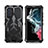 Coque Luxe Aluminum Metal Housse Etui 360 Degres pour Samsung Galaxy S21 Ultra 5G Noir