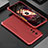 Coque Luxe Aluminum Metal Housse Etui 360 Degres pour Vivo X70t Rouge