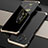 Coque Luxe Aluminum Metal Housse Etui 360 Degres pour Xiaomi Mi 10i 5G Or et Noir