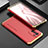 Coque Luxe Aluminum Metal Housse Etui 360 Degres pour Xiaomi Mi 11X 5G Or et Rouge