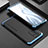 Coque Luxe Aluminum Metal Housse Etui 360 Degres pour Xiaomi Mi 11X Pro 5G Bleu et Noir