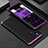 Coque Luxe Aluminum Metal Housse Etui 360 Degres pour Xiaomi Mi 12 Pro 5G Violet